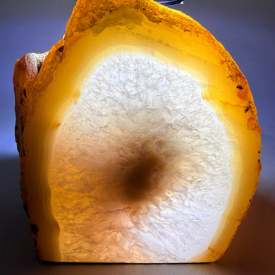 Brazilian Agate Tea Light Candle Holder