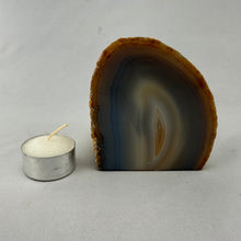 Brazilian Agate Tea Light Candle Holder – Natural Crystal Candle Holder Décor
