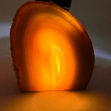 Brazilian Agate Tea Light Candle Holder