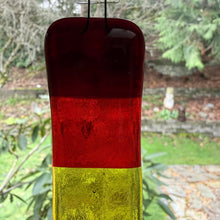 Rainbow Fused Glass Sun Catcher – 6-1/8" Tall