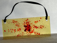 Fused Glass Sun Catcher - "Amber Sun"