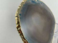 Large Gold Trimmed Brazilian Agate Slice