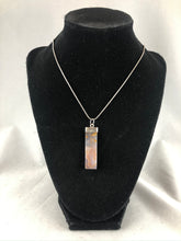 Turkish Agate Stone and Sterling Silver Pendant Necklace