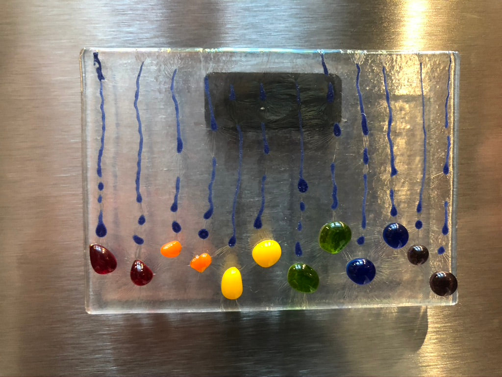 Fused Glass Refrigerator Magnets – Tundrafox Designs