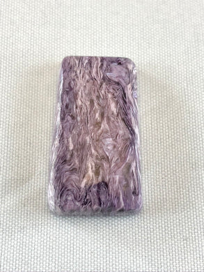 Charoite Rectangular Cabochon - 5.4 grams