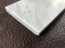 Custom Engraved/Sand Carved Memorial Carrara Marble Marker Tile