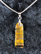 Fossilized Stromatolite Stone Pendant