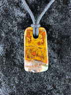 Moroccan Seam Agate Focal Bead