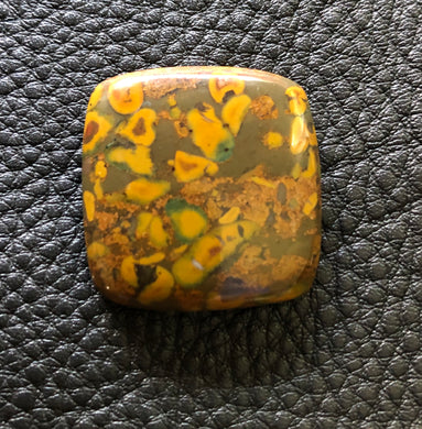 Bubble Gum Jasper - Cushion Cabochon - 9.5 grams