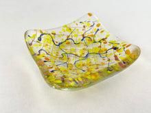 Small Fused Glass Bowl - "Summer Picnic"
