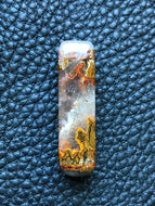 Moroccan Seam Agate Focal Bead