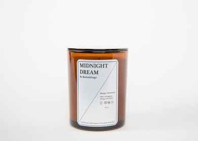 Hand Poured Coconut Wax Candle - Midnight Dream