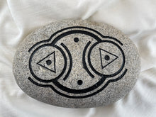 "Good Vibrations" - Large Sand Carved Energy Stone