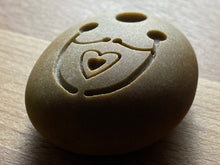 "Unity" Sand Carved Stone Focal Bead