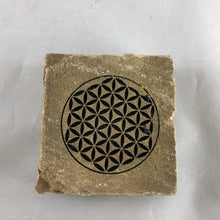 Sand Carved Upcycled Sandstone Tile Pavers