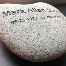 Custom Engraved/Sand Carved Memorial Stone